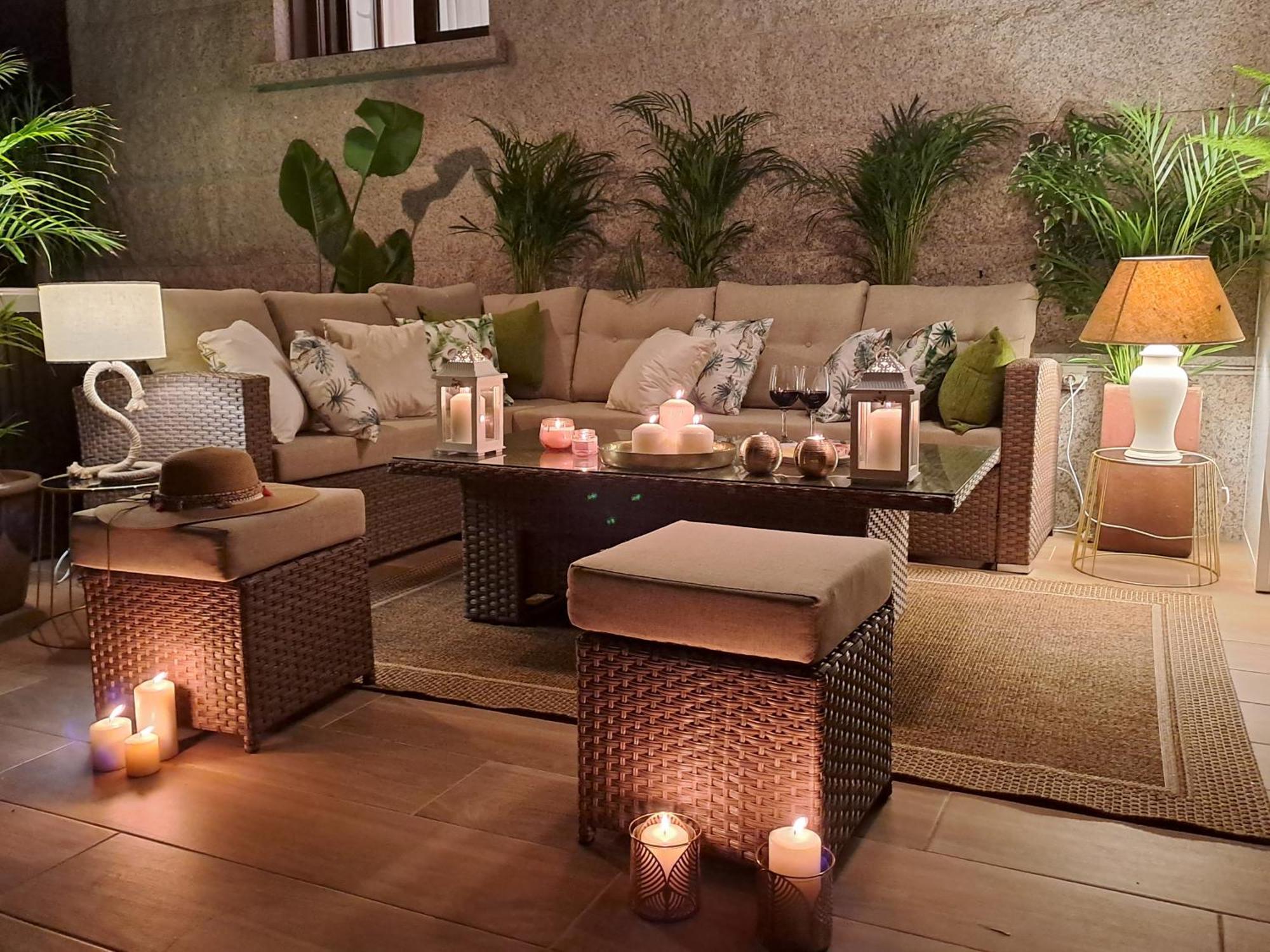 Вилла Casa Victoria Garden Con Jacuzzi Y Piscina Кальдас-де-Рейес Экстерьер фото